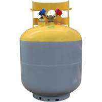 Cylindre de r&eacute;cup&eacute;ration de 50 lb homologu&eacute; DOT avec interrupteur flottant Les Distributions ICE