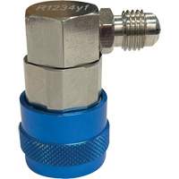 Coupleur de conversion R1234yf basse pression 1/4" FL-M x 14 mm Les Distributions ICE