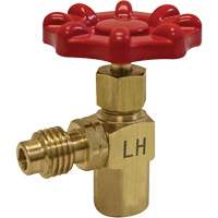 Valve de perçage pour canette R1234yf avec filetage 1/2” ACME-LH Les Distributions ICE