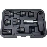 Trousse d'outils pour bouchons de vidange dhuile 8 morceaux Les Distributions ICE