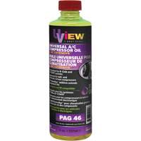 Huile universelle PAG 46 avec ExtenDye pour syst&egrave;me de climatisation, 237 ml, Bouteille Les Distributions ICE