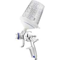 Pistolet de peinture de premi&egrave;re qualit&eacute; 4400?B RP?1,2 SR avec godet RPS 0,3?L, pour les retouches de finitions automobiles, Entr&eacute;e d'air 1/4" NPT, 7,06 pi³/min, Capacit&eacute; 0,3 L, 0,17 psi Les Distributions ICE