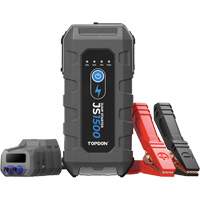 D&eacute;marreur d'appoint, survolteur, banque d'alimentation et lampe de poche JumpSurge1500 Les Distributions ICE