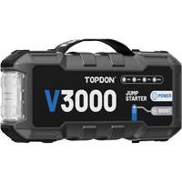 Survolteur, banque d'alimentation et lampe de poche V3000 Les Distributions ICE