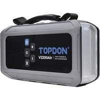 V2200Air 2-en-1: d&eacute;marreur de secours de 1200 A de pointe et gonfleur de pneus Les Distributions ICE