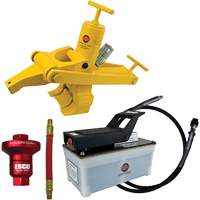 Trousse de d&eacute;monte-talons Combi avec pompe &agrave; air hydraulique de 2,5 pintes Les Distributions ICE