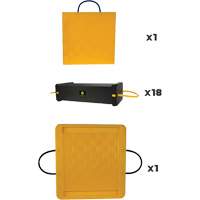 Ensemble de syst&egrave;me de sout&egrave;nement en composite CribLok 20 mcx Les Distributions ICE