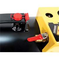 Ensemble de mise en place de talon haute pression de 13 gallons Hurricane "CAT-13", Aluminium Les Distributions ICE