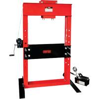 Air/Hydraulic Pump Operated Shop Press, 50 tons Capacity Les Distributions ICE