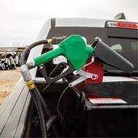 Pistolet de distribution automatique vert pour essence Les Distributions ICE