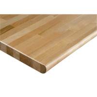 Hardwood Workbench Top, 60" W x 30" D, Bullnose Edge, 1-1/4" Thick Les Distributions ICE
