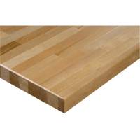 Hardwood Workbench Top, 60" W x 30" D, Square Edge, 1-1/4" Thick Les Distributions ICE