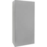 Armoire garde-robe, Acier, 36" la x 18" p x 72" h, Gris Les Distributions ICE