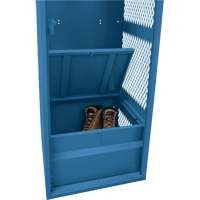 Casier pour &eacute;quipement, Acier, 24" la x 18" p x 72" h, Bleu fonc&eacute; Les Distributions ICE