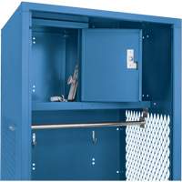 Casier pour &eacute;quipement, Acier, 24" la x 18" p x 72" h, Bleu fonc&eacute; Les Distributions ICE