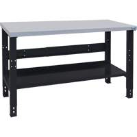 Industrial Duty Workbench, 60" W x 24" D x 34" H, 1000 lbs. Capacity Les Distributions ICE