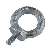 Boulons &agrave; œil matric&eacute;s, 1/8" dia, 1/2" lo, Fini naturel sans enduit, 154 lb (70 kg) capacit&eacute; Les Distributions ICE