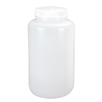 Bouteilles &agrave; large ouverture, Ronde, 1/2 gal., Plastique Les Distributions ICE