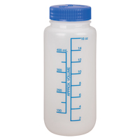 Bouteilles &agrave; large ouverture, Ronde, 16 oz, Plastique Les Distributions ICE