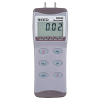 Manom&egrave;tre avec certificat de calibration, Num&eacute;rique, 0 - 100 psi/0 - 6,895 bar/0 - 689,5 kPa/0 - 6895 mbar Les Distributions ICE