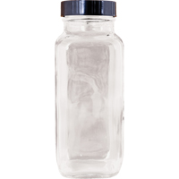 Bouteille, Carr&eacute;e, 8 fl. Oz., Verre Les Distributions ICE
