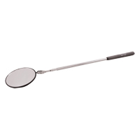 Inspection Mirror, Circular, 3-3/4" L x 3-3/4" W, Telescopic Les Distributions ICE