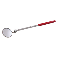 Inspection Mirror, Circular, 1-1/4" L x 1-1/4" W, Non Telescopic Les Distributions ICE