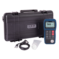 Ultrasonic Thickness Gauge, Digital Display, Ultrasound, 0.03" - 15.7" (0.65 mm - 400 mm) Range Les Distributions ICE
