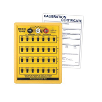 Boîte &agrave; d&eacute;cades de r&eacute;sistance avec certificat de calibration Les Distributions ICE