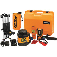 Red Beam Self-Leveling Horizontal & Vertical Rotary Laser, 200' (60 m), 635 Nm Les Distributions ICE