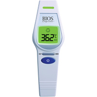 Thermom&egrave;tre frontal sans contact, 0°C - 100.0°C (32,0°F - 212,0°F), &eacute;missivit&eacute; Fixe Les Distributions ICE