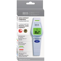 Thermom&egrave;tre frontal sans contact, 0°C - 100.0°C (32,0°F - 212,0°F), &eacute;missivit&eacute; Fixe Les Distributions ICE