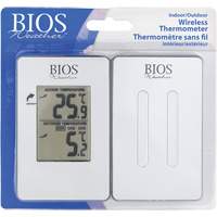 Thermom&egrave;tre sans fil int&eacute;rieur/ext&eacute;rieur, Sans contact, Analogique, 31-158°F (-35-70°C) Les Distributions ICE