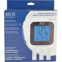 Station m&eacute;t&eacute;orologique sans fil avec 3 capteurs, Sans contact, Num&eacute;rique, 40-158°F (-40-70°C) Les Distributions ICE