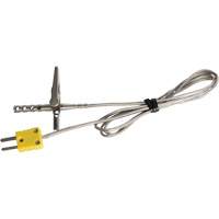 Type K Air Oven/Freezer Thermocouple Probe, 200 °C (392°F) Max. Temp. Les Distributions ICE