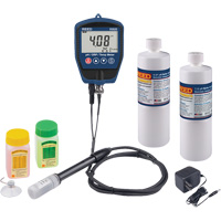pH/mV Meter with Buffer Solution & Power Adapter Kit Les Distributions ICE