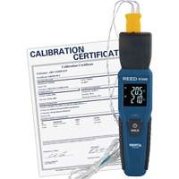 Thermom&egrave;tre &agrave; thermocouple Blueetooth Smart Series avec certificat de calibration, Contact, Num&eacute;rique, -328-2501°F (-200-1372°C) Les Distributions ICE