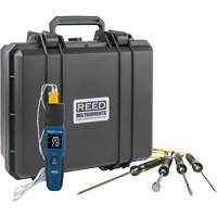 Thermom&egrave;tre &agrave; thermocouple de s&eacute;rie intelligente R1640 avec sondes de type K, Contact, Num&eacute;rique, 32-122°F (0-50°C) Les Distributions ICE