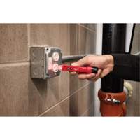 Voltage Detector with LED & GFCI Receptacle Tester Kit, 50 V - 1000 V, Display & Sound Alert Les Distributions ICE