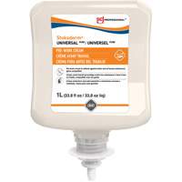 Cr&egrave;me sans silicone &agrave; appliquer avant de travailler Emulsion, Cartouche en plastique, 1000 ml Les Distributions ICE