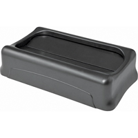 Contenants Slim Jim a/canaux de ventilation, Couvercle &agrave; battant, Plastique, Convient aux contenants 20-1/2" x 11-2/5" Les Distributions ICE