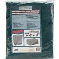 Tarp, Heavy-Duty, Green, 8' x 6' x 9 mils Les Distributions ICE