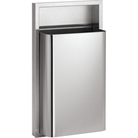 Poubelles, Acier inoxydable, 12 gal. US Les Distributions ICE