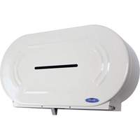Twin Jumbo Toilet Paper Dispenser, Multiple Roll Capacity Les Distributions ICE