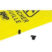 Safety Wet Floor Sign, Bilingual with Pictogram Les Distributions ICE