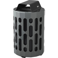 2020 Stingray Waste Receptacles, Metal, 42 US gal. Les Distributions ICE