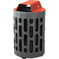 2020 Stingray Waste Receptacles, Metal, 42 US gal. Les Distributions ICE