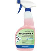 Triple Action - Cleaner, Degreaser, and Disinfectant, 750 ml, Trigger Bottle Les Distributions ICE