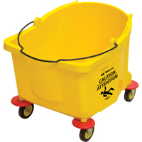 Mop Bucket, 9.5 US Gal. (38 qt.) Capacity, Yellow Les Distributions ICE