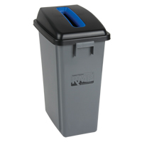 Recycling & Garbage Bin, Plastic, 16 US gal. Les Distributions ICE